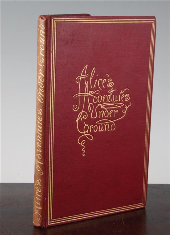 Dodgson, Charles Lutwidge [Carroll, Lewis] - Alices Adventures Under Ground,